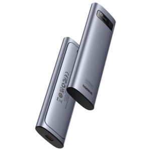 Baseus FlyJoy Series SSD Enclosure(M.2 NVMe and SATA) Space Grey