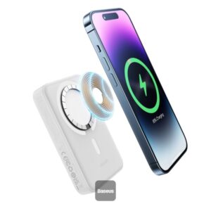 Baseus Magsafe Power Bank 10000mAh 30W PD Fast Charging Magnetic Wireless Charger