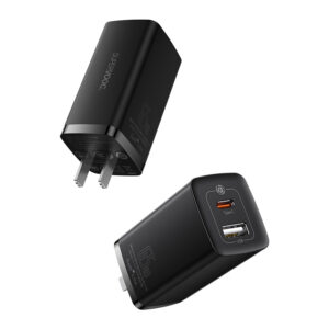 Baseus GaN2 lite Fast Charger C+U 65W CN (SUPER VOOC)