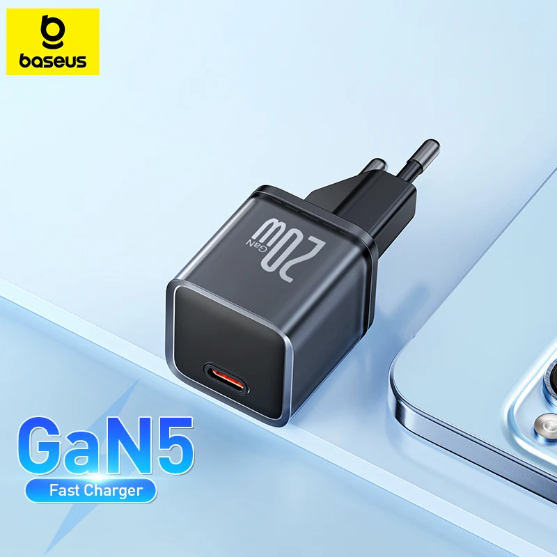 Baseus GaN5S Fast Charger 1C 20W
