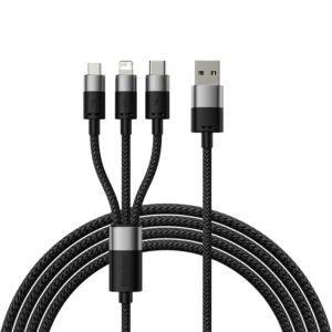 Baseus StarSpeed 1-for-3 Fast Charging Data Cable USB to M+L+C 3.5A