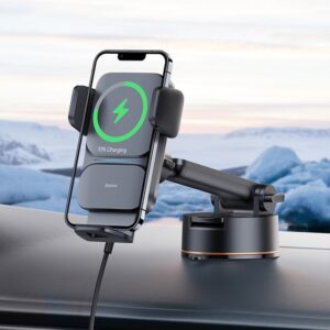 Baseus Wisdom Car Mount Wireless Charger 15W