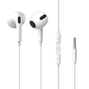 Baseus Encok 3.5mm lateral in-ear Wired Earphone H17 White