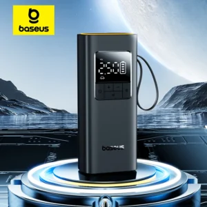 Baseus SuperMini Pro Series Wireless Car Inflator Cluster Black