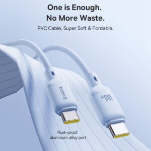 -Baseus Silky Series Fast Charging Cable Type-C to Type-C 100W
