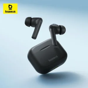 Baseus Bowie E17 Wireless Earphones Bluetooth with Hi-Fi Sound Quality and 25 Hours Play Time Mini Short Stem Earphones Earbuds