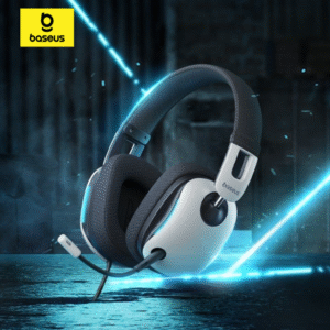 Baseus GoPlay 1+ Max Gaming Wired Earphones (USB-A Connection, 7.1 Virtual Surround Sound, 40mm+10mm Large Drivers, High SNR for Crisp Audio, Detachable Microphone)