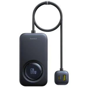 Baseus PrimeTrip VW1 105W 3C+3A Car Charger (with 60W Type-C Retractable Built-in Cable)