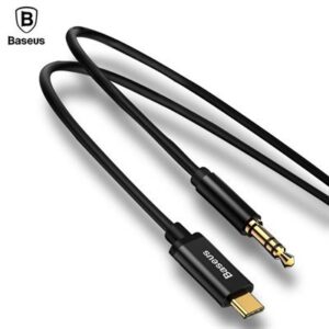 Baseus Yiven Type-C male To 3.5 male Audio Cable M01 Black
