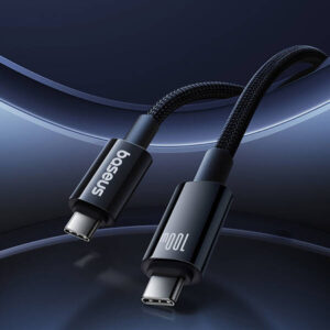 Tungsten Gold Fast Charging Cable USB-C to USB-C 100W USB3.2