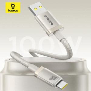 Baseus Titanium Alloy USB to C Fast Charging Cable 100W (480Mbps)