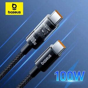 Baseus Gem C to C 100W Fast Charging Cable (Fast-Charging Data Cable)